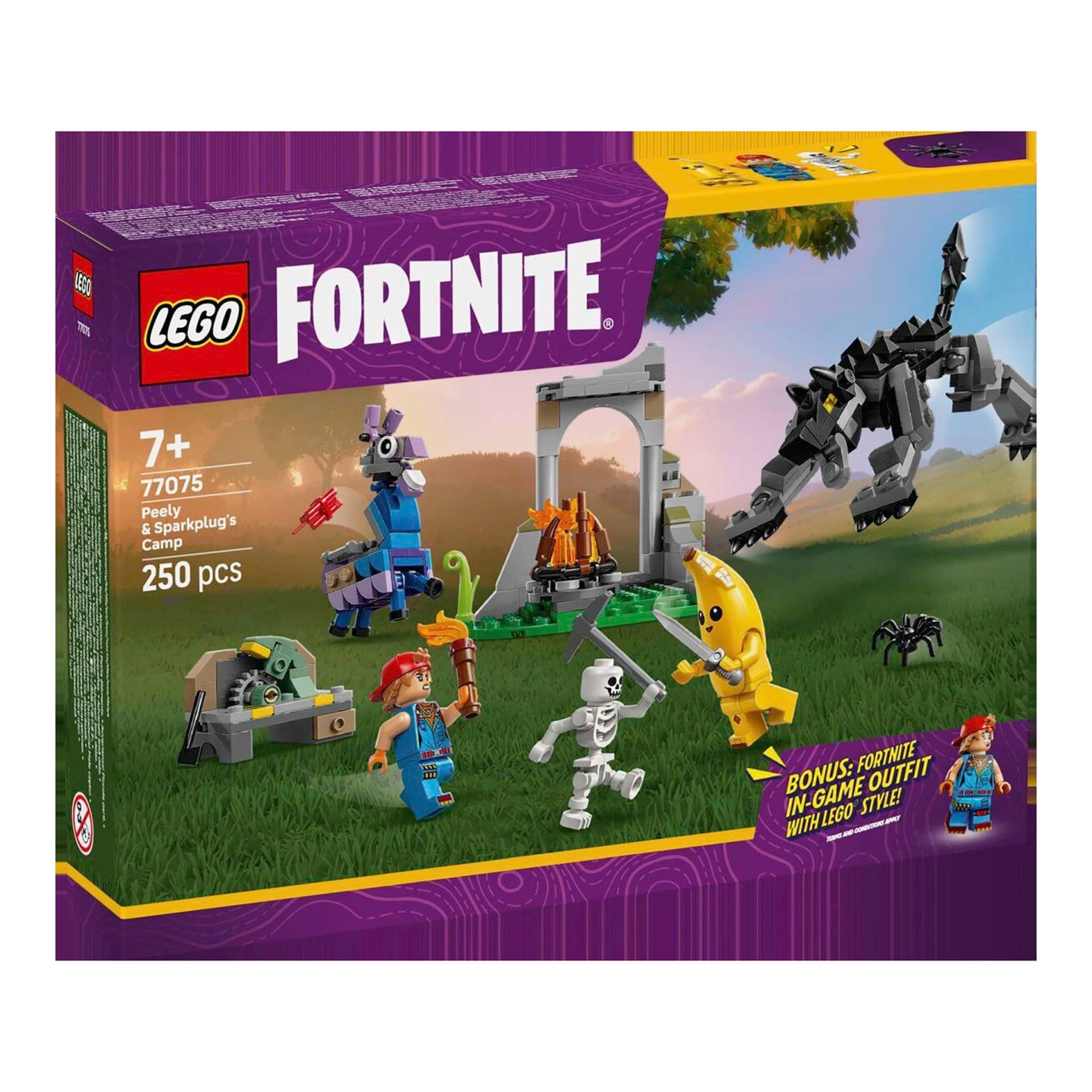 Lego® Fortnite 77075 Das Lager von Schali und der Zündkerzenkünstlerin von Lego