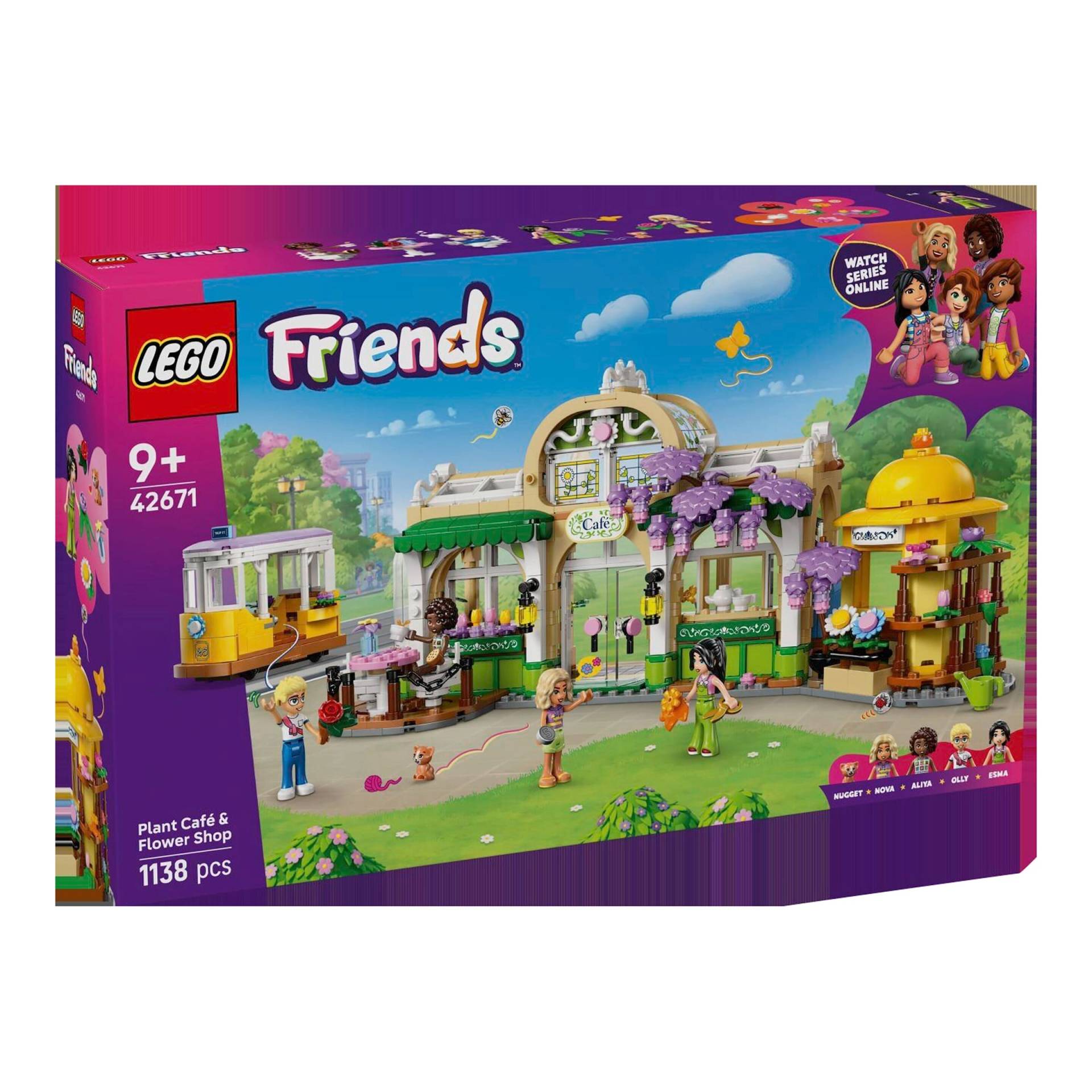 Lego® Friends 42671 Pflanzencafé und Blumenkiosk von Lego