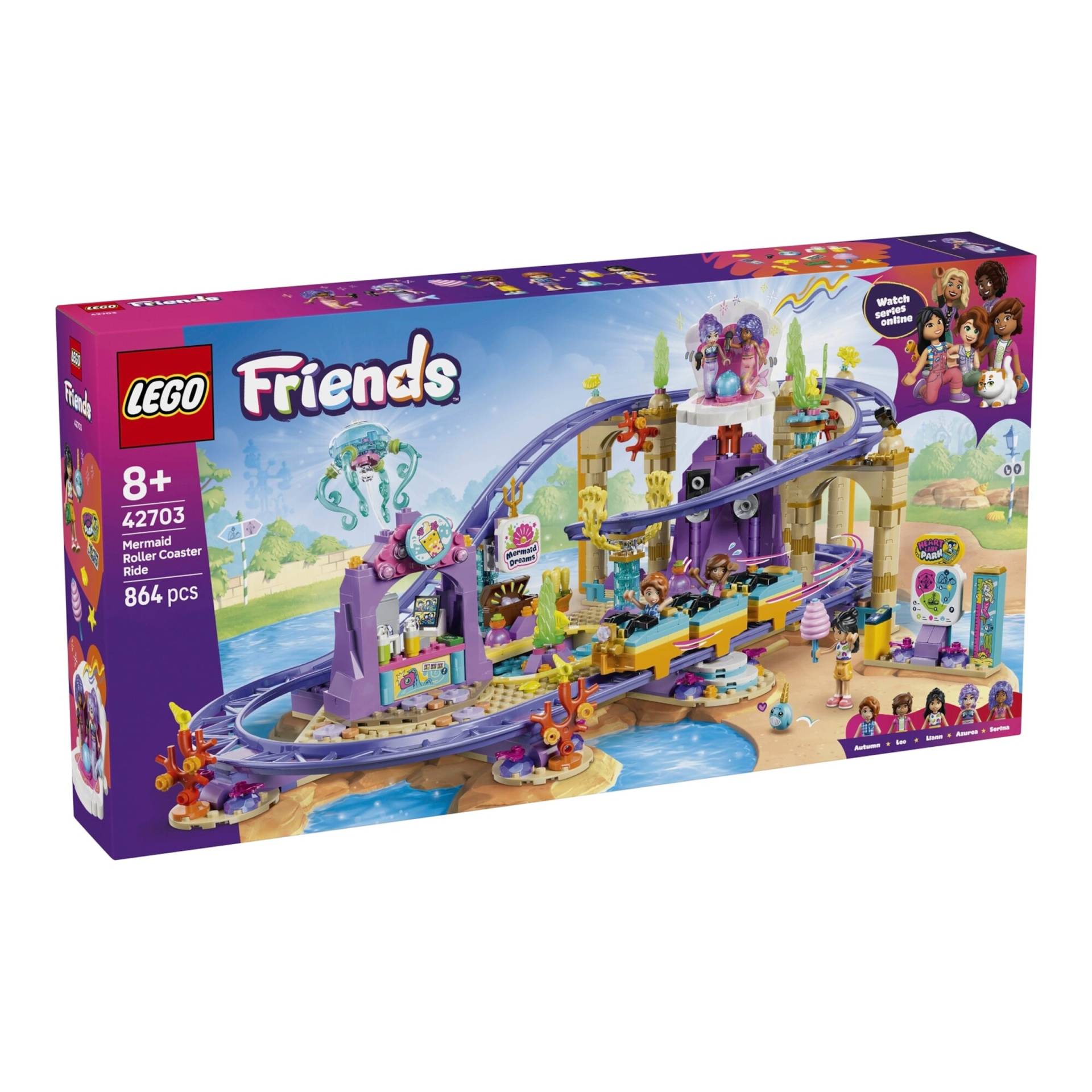 Lego® Friends 42703 Meerjungfrauen-Achterbahn von Lego