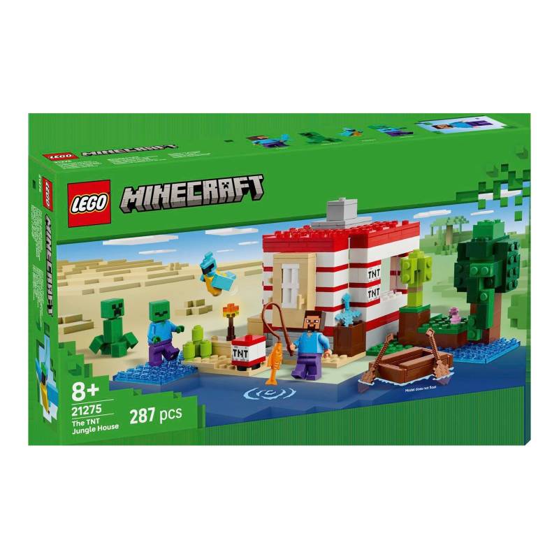 Lego® Minecraft 21275 Das TNT-Dschungelhaus von Lego