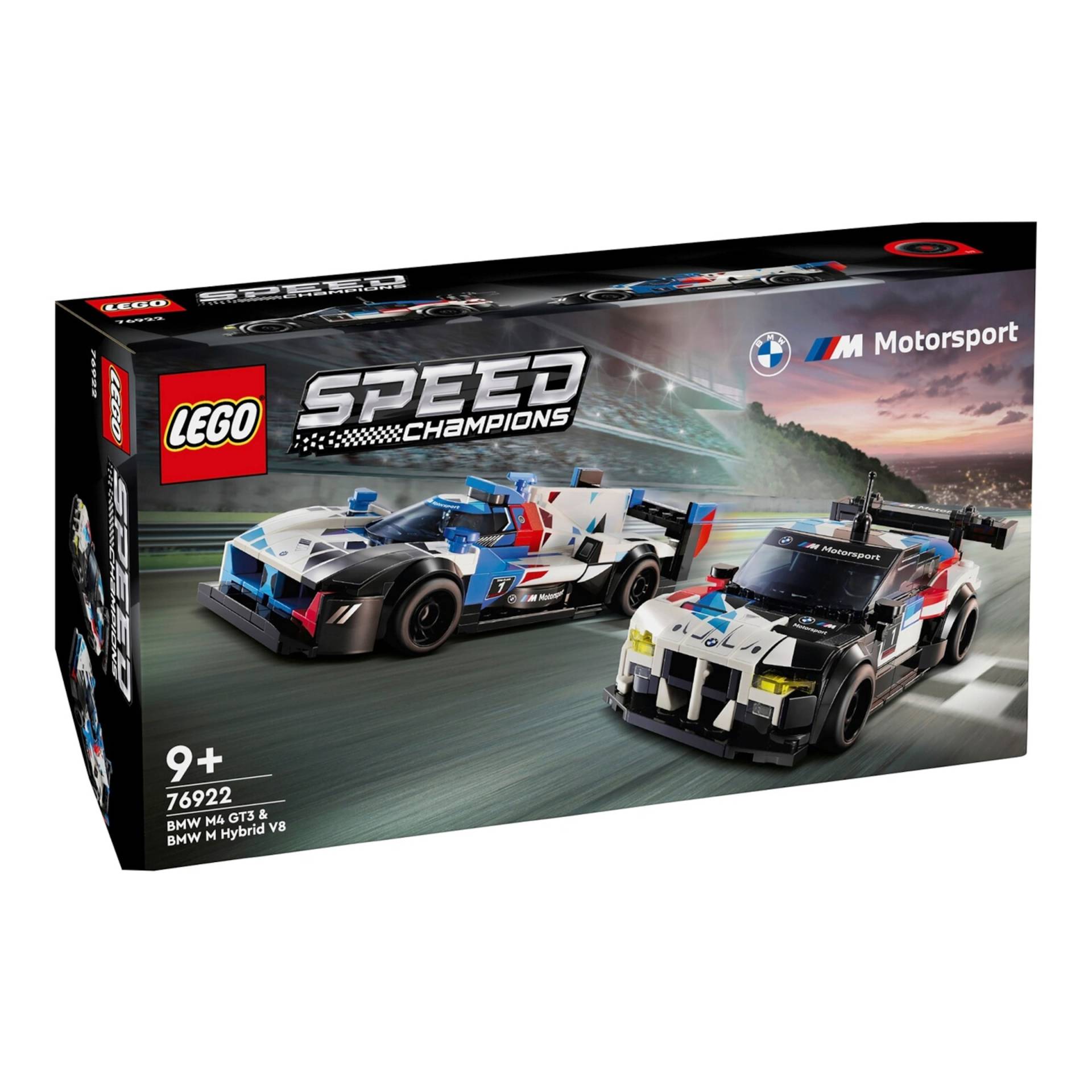 Lego® Speed Champions 76922 BMW M4 GT3 & BMW M Hybrid V8 Rennwagen von Lego