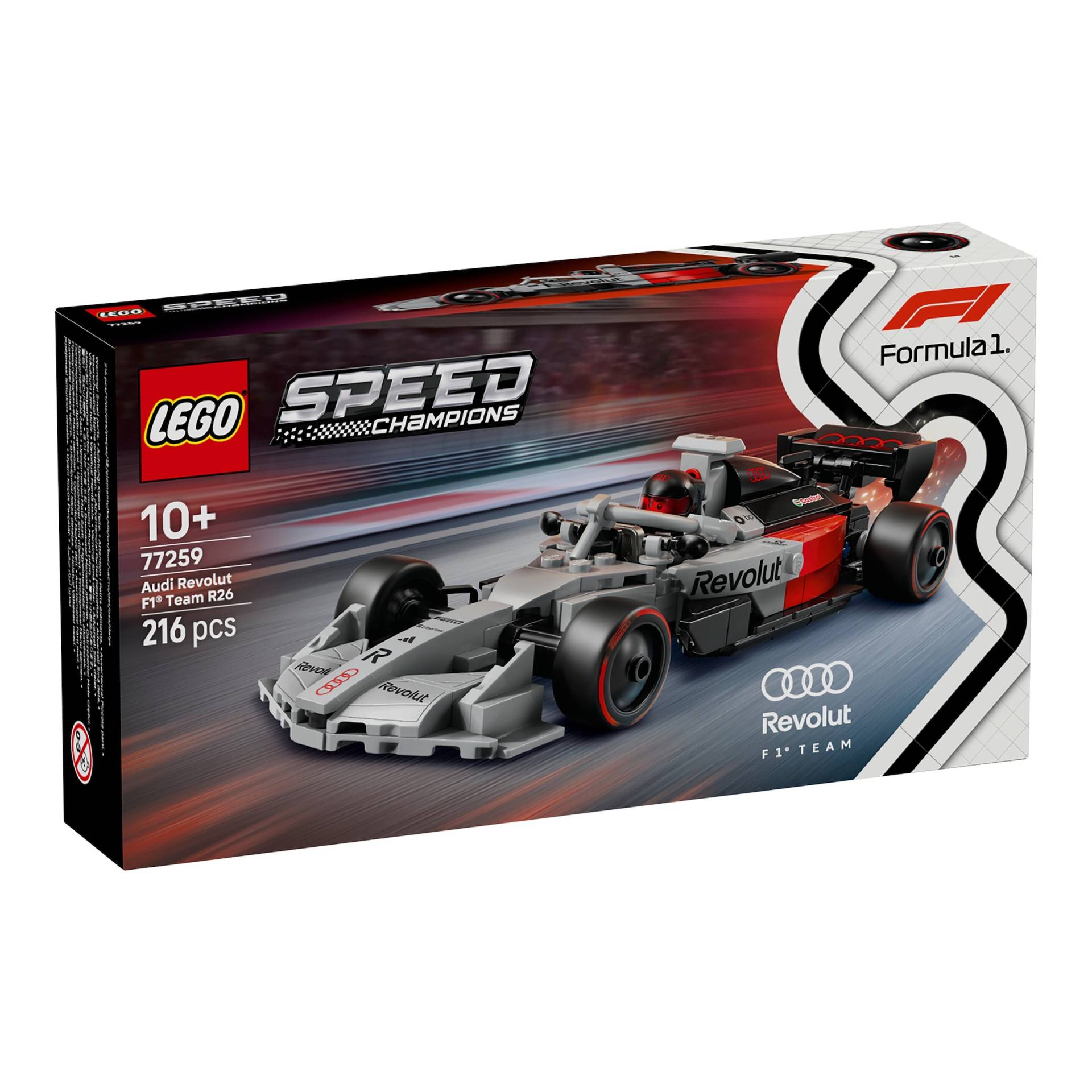 Lego® Speed Champions 77259 Audi Revolut F1® Team R26 Rennwagen von Lego
