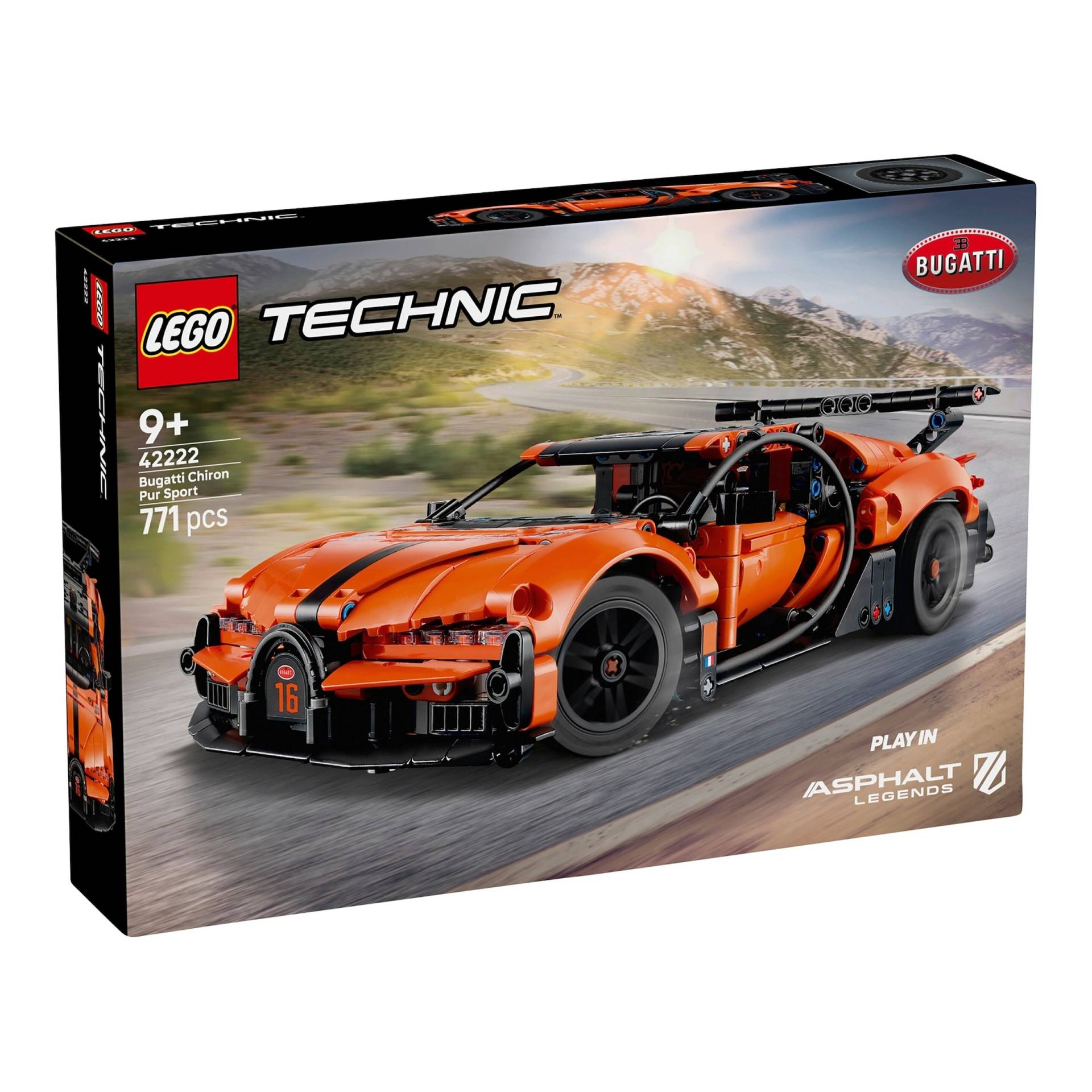 Lego® Technic 42222 Bugatti Chiron Pur Sport Hypercar von Lego