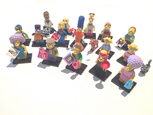 Lego 71009 Minifiguren Lego Simpsons Serie 2 - Komplettsatz - alle 16 Figuren von LEGO