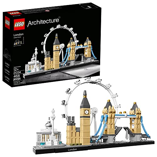 LEGO Architecture London Skyline Collection 21034 Building Set Model Kit and Gift for Kids and Adults (468 Pieces) von LEGO