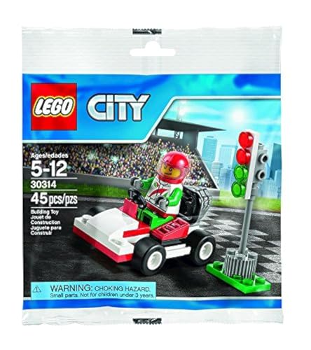Lego City 30314 Go Kart Racer im Beutel NEUHEIT 2015 Neuheiten Rennfahrer Formel 1 von LEGO
