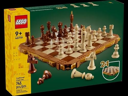 Lego Creator 40719 Traditionelles Schachspiel, 743 Teile von Lego