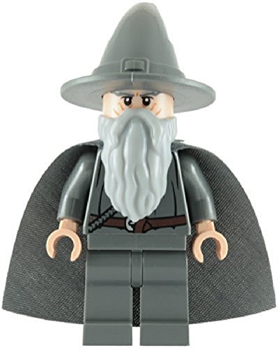 LEGO Der Herr der Ringe: Gandalf La Gris Mini-Figurine mit Grauer Kappe von LEGO