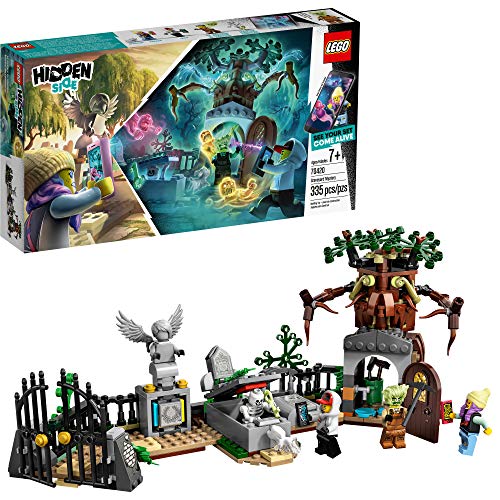 Lego Hidden Side 70420 - Geheimnisvoller Friedhof, Geister Spielset (335 Teile) von LEGO