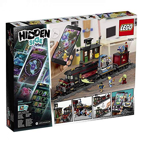 LEGO Hidden Side 70424 – Geisterzug-Express, Geister Spielset (698 Teile) von LEGO