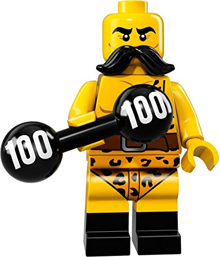 Lego Minifiguren Serie 17 - #2 Zirkus-Kraftprotz - 71018 (Bagged) von LEGO