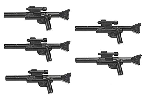 Lego Star Wars - 5 Long Blaster Waffen in schwarz Lego Star Wars - 5 Long Blaster Waffen in schwarz von LEGO