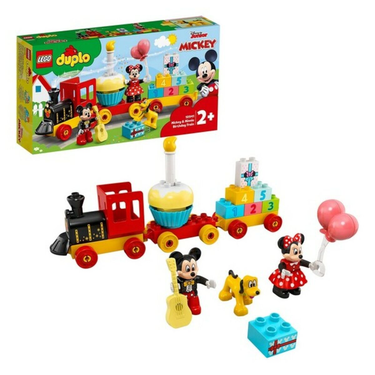 Playset Duplo Mickey and Minnie Birthday Train Lego 10941 Mickey and Minnie Birthday Train 36 cm Playset Duplo Mickey and Minnie Birthday Train Lego 10941 Mickey and Minnie Birthday Train 36 cm von Lego