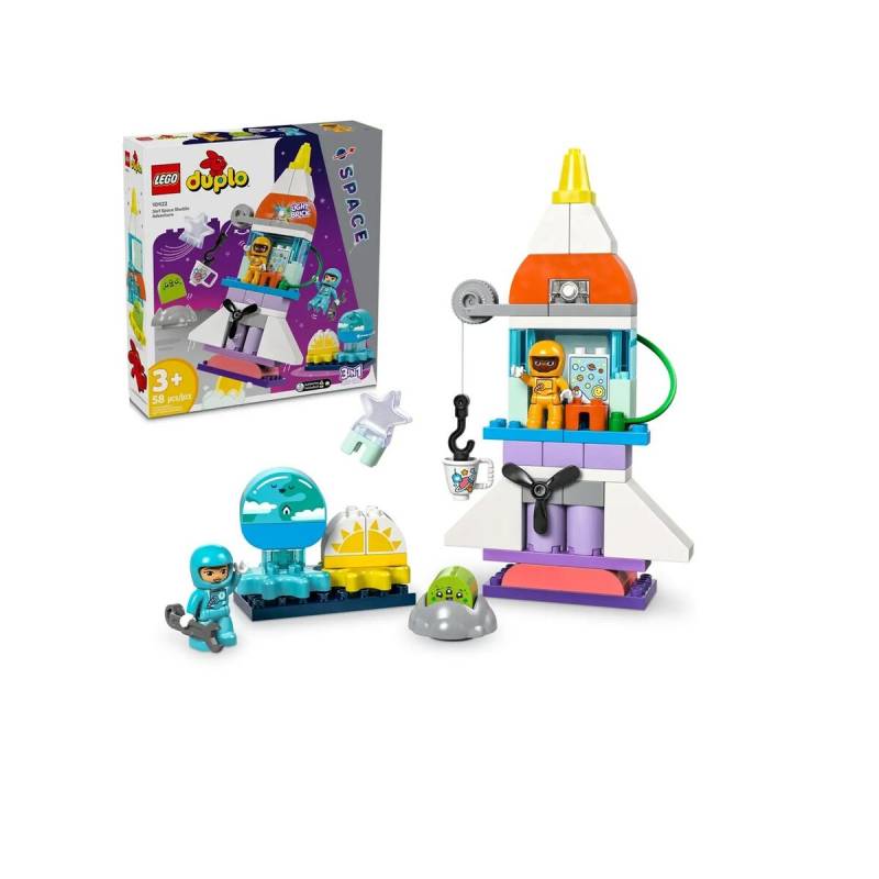 Playset Lego 10422  3 in 1 Space Shuttle Adventure 58 Stücke von Lego