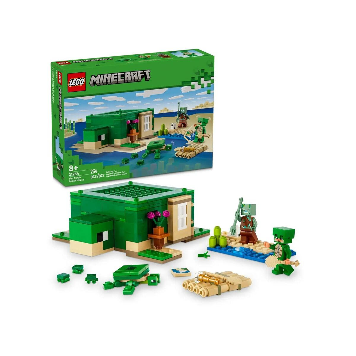 Playset Lego 21254 Minecraft Turtle Beach House Playset Lego 21254 Minecraft Turtle Beach House von Lego