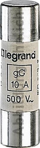 Legrand 014106 Zylindersicherung 6A 500 V/AC 10St. von LEGRAND