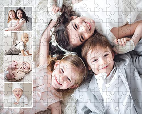 Foto Puzzle Personalisiert 1000 500 300 120 Teile für Erwachsene Jungen Mädchen Holzpuzzle,Puzzle mit eigenem Foto gestalten,ideal als persönliches Fotogeschenk von Lehaha