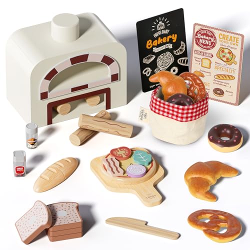 Bäckereispielzeug aus Holz von Lehoo Castle