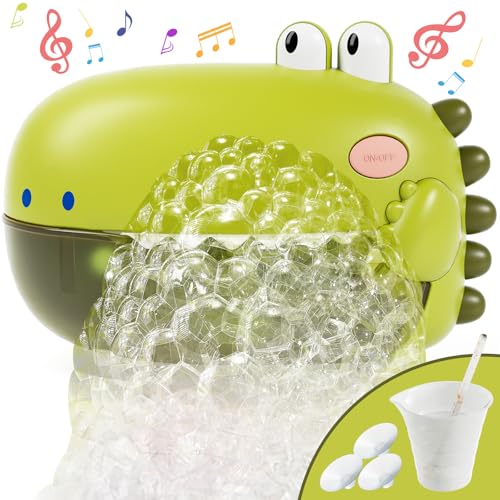 Lehoo Castle Badewannenspielzeug, Badespielzeug Baby ab 1 2 3 Jahr, Schaummaschine Badewanne mit Melody, Dinosaurier Spielzeug ab 1 2 3 4 Jahre Lehoo Castle Badewannenspielzeug, Badespielzeug Baby ab 1 2 3 Jahr, Schaummaschine Badewanne mit Melody, Dinosaurier Spielzeug ab 1 2 3 4 Jahre von Lehoo Castle