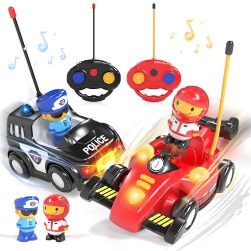Lehoo Castle Ferngesteuertes Auto ab 3 Jahre, Autoscooter Kinder, Auto mit Fernbedienung, Spielzeug ab 3 4 Jahre Junge von Lehoo Castle