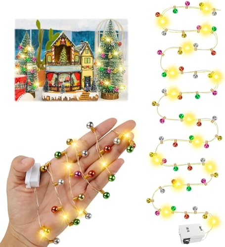 Wichtel Lichterkette Miniatur Led 2M wichtel zubehör Weihnachten, wichtelhaus puppenhaus zubehör für Weihnachtsdeko Puppenhaus Möbel Wichtel Lichterkette Miniatur Led 2M wichtel zubehör Weihnachten, wichtelhaus puppenhaus zubehör für Weihnachtsdeko Puppenhaus Möbel von Leikedun