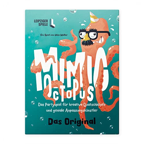 Leipziger Spiele Mimic Octopus – Das kommunikative Partyspiel für Erwachsene und Jugendliche (Das Original) von Leipziger Spiele