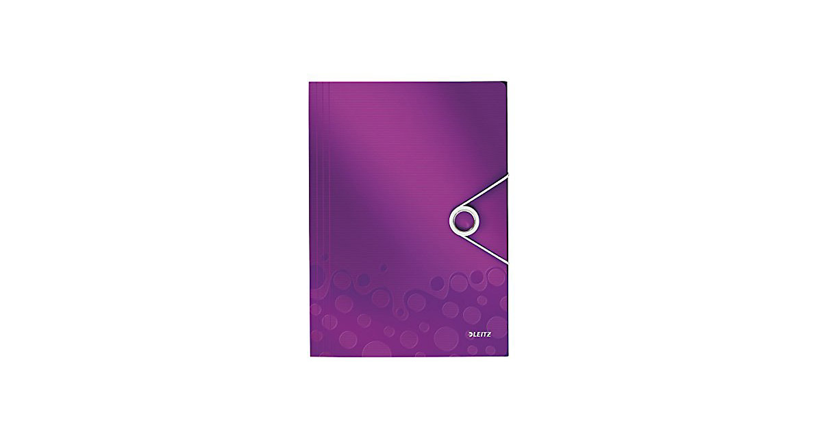 Eckspannermappe Sammelmappe WOW A4 violett Eckspannermappe Sammelmappe WOW A4 violett von Leitz