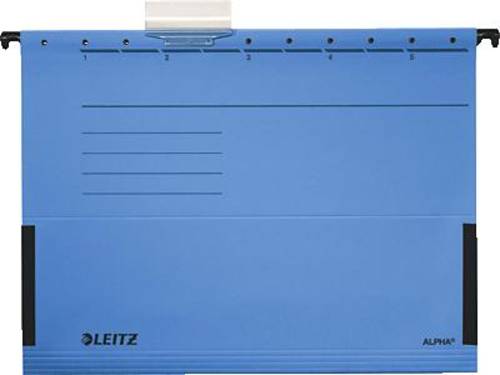 Leitz Hängetasche Alpha DIN A4 Blau 5 St./Pack. 19863035 5St. von Leitz