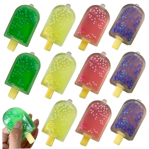 Lejelyma 12 -pcs -Squeeze -Spielzeug, realistisches EIS EIS am Stiel Squeeze Toy, Sommer dehnbar Ultra -weiche Angst -Erleichterung Gegenstände für Partygunst, Geschenke, Schulprämien Lejelyma 12 -pcs -Squeeze -Spielzeug, realistisches EIS EIS am Stiel Squeeze Toy, Sommer dehnbar Ultra -weiche Angst -Erleichterung Gegenstände für Partygunst, Geschenke, Schulprämien von Lejelyma