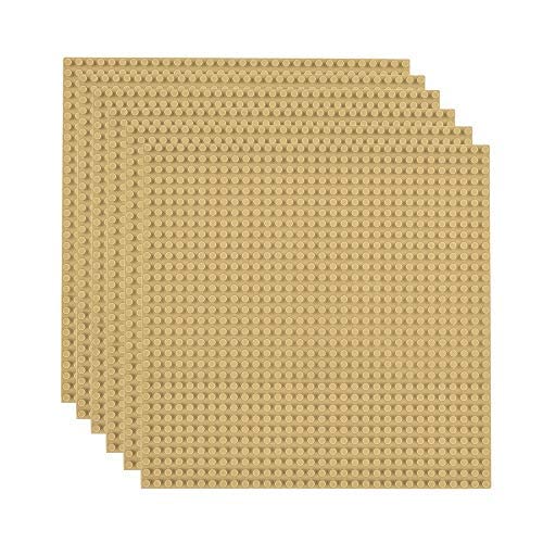 Lekebaby 6 Platten-Set Bauplatte Kompatibel mit Meisten Marken, 25 * 25cm, Sande Grundplatte Lekebaby 6 Platten-Set Bauplatte Kompatibel mit Meisten Marken, 25 * 25cm, Sande Grundplatte von Lekebaby