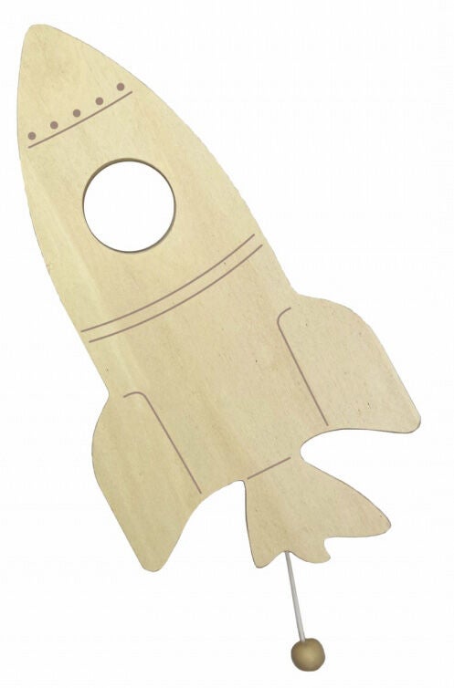 Egmont Toys Rakete Spieluhr, Wood Egmont Toys Rakete Spieluhr, Wood von Egmont Toys