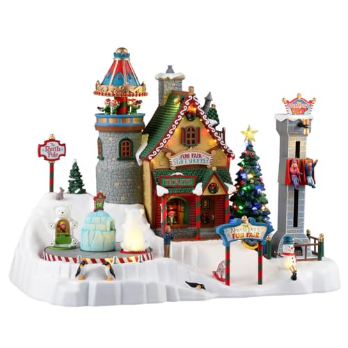 Lemax 35019-UK Santa's Wonderland Sights & Sounds: North Pole Fun Fair von Lemax