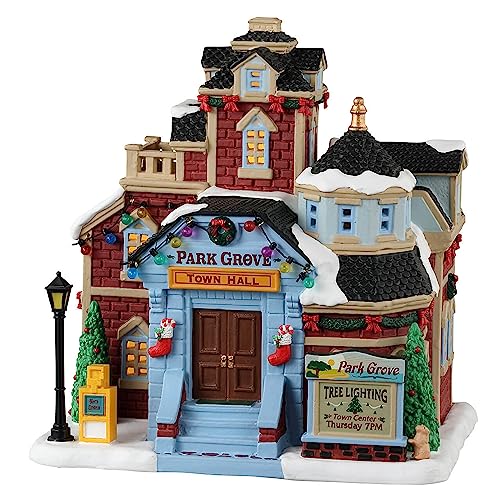 Lemax 35045 Caddington Village Lighted Building: Park Grove Town Hall von Lemax