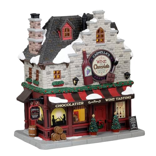 Lemax 35062 Caddington Village Lighted Building: Carmella's Wine and Chocolate Tasting Room von Lemax