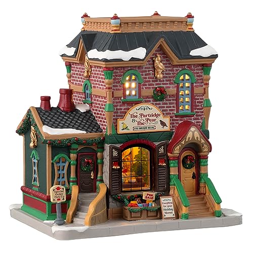 Lemax 35072 Caddington Village Lighted Building: The Partridge & The Pear von Lemax