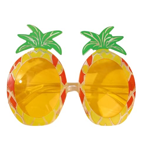 Hawaii Sonnenbrille - Party Sonnenbrille - Ananas Sommer Brillen für Erwachsene Kinder Männer Frauen Reise Autoreise Bühne Fotobox Geburtstag Hawaii Sonnenbrille - Party Sonnenbrille - Ananas Sommer Brillen für Erwachsene Kinder Männer Frauen Reise Autoreise Bühne Fotobox Geburtstag von Lembeauty
