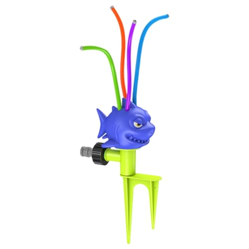Wassersprinkler Für Kinder | Ozean Fisch Wasserspielzeug Kinder Outdoor | Ozean Königreich Thema Party Wasser Spielen Sprinkler Kinder Garten Spielzeug | Random Farbe von Lembeauty