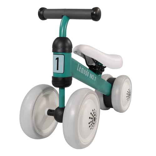 Lemodo Laufrad Mint, Lauflernrad, Kinderlaufrad ab 1 Jahr, Baby Laufrad, Stabiler Metallrahmen, erstes Rutschfahrzeug, Balance Fahrrad ohne Pedale, Mini Laufrad mit 4 Rädern, max. Belastung 50kg Lemodo Laufrad Mint, Lauflernrad, Kinderlaufrad ab 1 Jahr, Baby Laufrad, Stabiler Metallrahmen, erstes Rutschfahrzeug, Balance Fahrrad ohne Pedale, Mini Laufrad mit 4 Rädern, max. Belastung 50kg von Lemodo