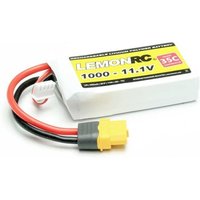 LemonRC Modellbau-Akkupack (LiPo) 11.1V 1000 mAh Zellen-Zahl: 3 35 C Softcase XT60 von LemonRC
