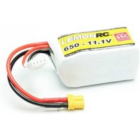 LemonRC Modellbau-Akkupack (LiPo) 11.1V 650 mAh Zellen-Zahl: 3 35 C Softcase XT30 von LemonRC