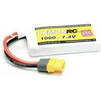 LemonRC Modellbau-Akkupack (LiPo) 7.4 V 1000 mAh Zellen-Zahl: 2 35 C Softcase XT60 von LemonRC