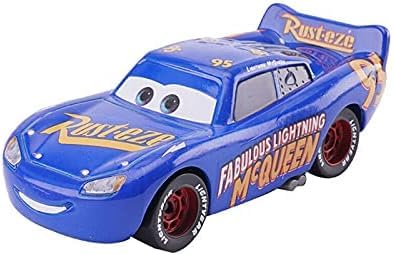 Cars 2 3 Cars Collection Lightning McQueen Jackson Storm Ramirez 1: 55 Diecast Metalllegierung Spielzeug Modell für Kinder Kinder Geschenk (Color : McQueen 4.0) von Lempefe