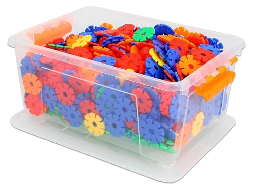 Lempefe 1000-teilige Bunte Blumen Bausteine von Lempefe