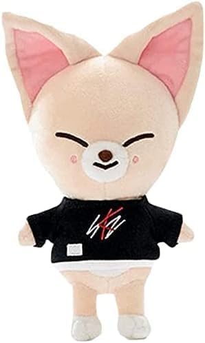 Lempefe 20 cm Kpop Stray Kids Plüschpuppe Skzoo Cartoon Plüsch New Kleidung Stil SKZ Design für Fans (Foxl.NY) von Lempefe