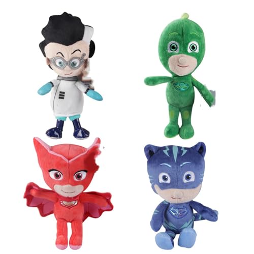 Lempefe Komplettes Set 4 Plüschfiguren 20 cm Masks Figur Set Preschool Toy Lempefe Komplettes Set 4 Plüschfiguren 20 cm Masks Figur Set Preschool Toy von Lempefe