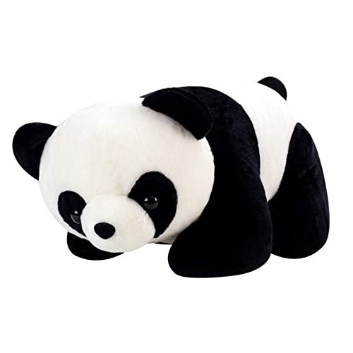Lempefe Kuscheliger Panda Plüsch Spielzeug Bär Kuscheltier Plüschtier Panda Stofftiere Puppenplüsch Umarmungskissen (35cm) von Lempefe