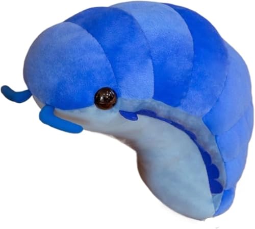Lempefe Niedliches Insekten Kuscheltier, Insekten Kuschelkissen Huggable Plüsch von Raupe Wasserbär Wodka für Geschenk Mädchen und Jungen(Blue,30cm/11.8in) von Lempefe