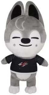 Lempefe SKZOO Stray Kids Plush Doll, Cute Cartoon Anime Plüschtier, Wolf Chan/Leebit/DWAEKKI/Jiniret/HAN QUOKKA/BbokAri/PuppyM/Foxl.Ny Plush Doll Lempefe SKZOO Stray Kids Plush Doll, Cute Cartoon Anime Plüschtier, Wolf Chan/Leebit/DWAEKKI/Jiniret/HAN QUOKKA/BbokAri/PuppyM/Foxl.Ny Plush Doll von Lempefe