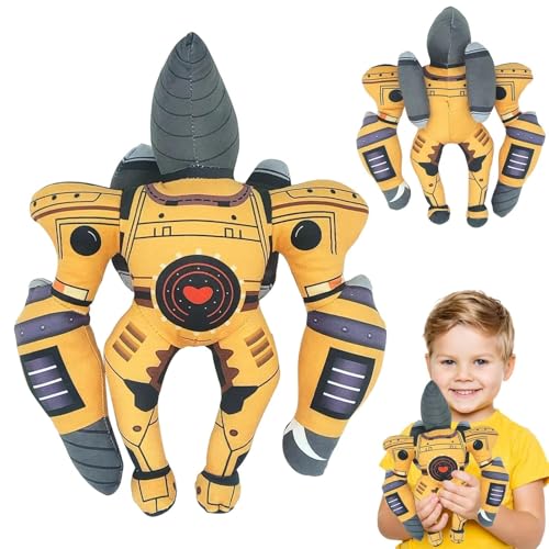 Lempefe Skibidi Plüsch-Toilette, 30 cm Skibidi Toilet Titan Clock Man, Plüschspielzeug für Skibid Toilette, Plüschpuppe für Skibid Toilette, Geschenk für Spielfans Lempefe Skibidi Plüsch-Toilette, 30 cm Skibidi Toilet Titan Clock Man, Plüschspielzeug für Skibid Toilette, Plüschpuppe für Skibid Toilette, Geschenk für Spielfans von Lempefe