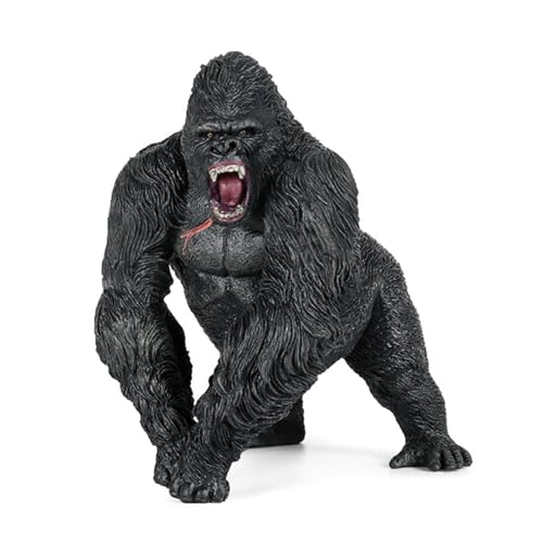 Lempefe Tierfiguren aus Kunststoff, realistisch, Tier-Actionmodell, Gorilla, wissenschaftliches Projekt, Lernspielzeug, Geburtstagsgeschenk, Kuchen für Kinder und Kleinkinder Lempefe Tierfiguren aus Kunststoff, realistisch, Tier-Actionmodell, Gorilla, wissenschaftliches Projekt, Lernspielzeug, Geburtstagsgeschenk, Kuchen für Kinder und Kleinkinder von Lempefe